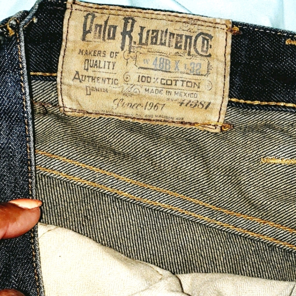 Mens polo jeans-relazed fit